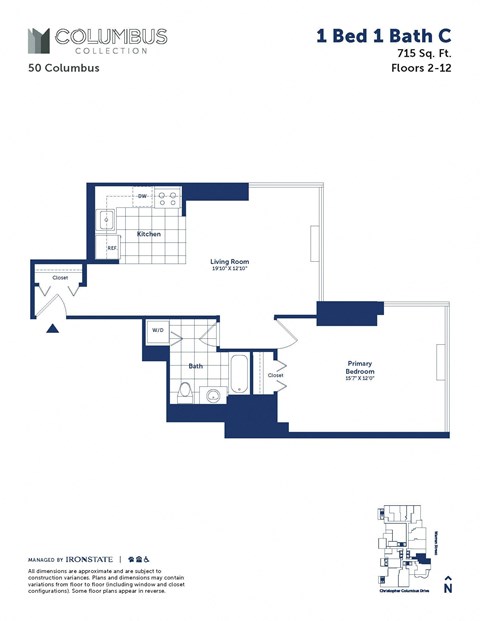 the address residence dubrovnik floor plan 1 bed 1 baths
